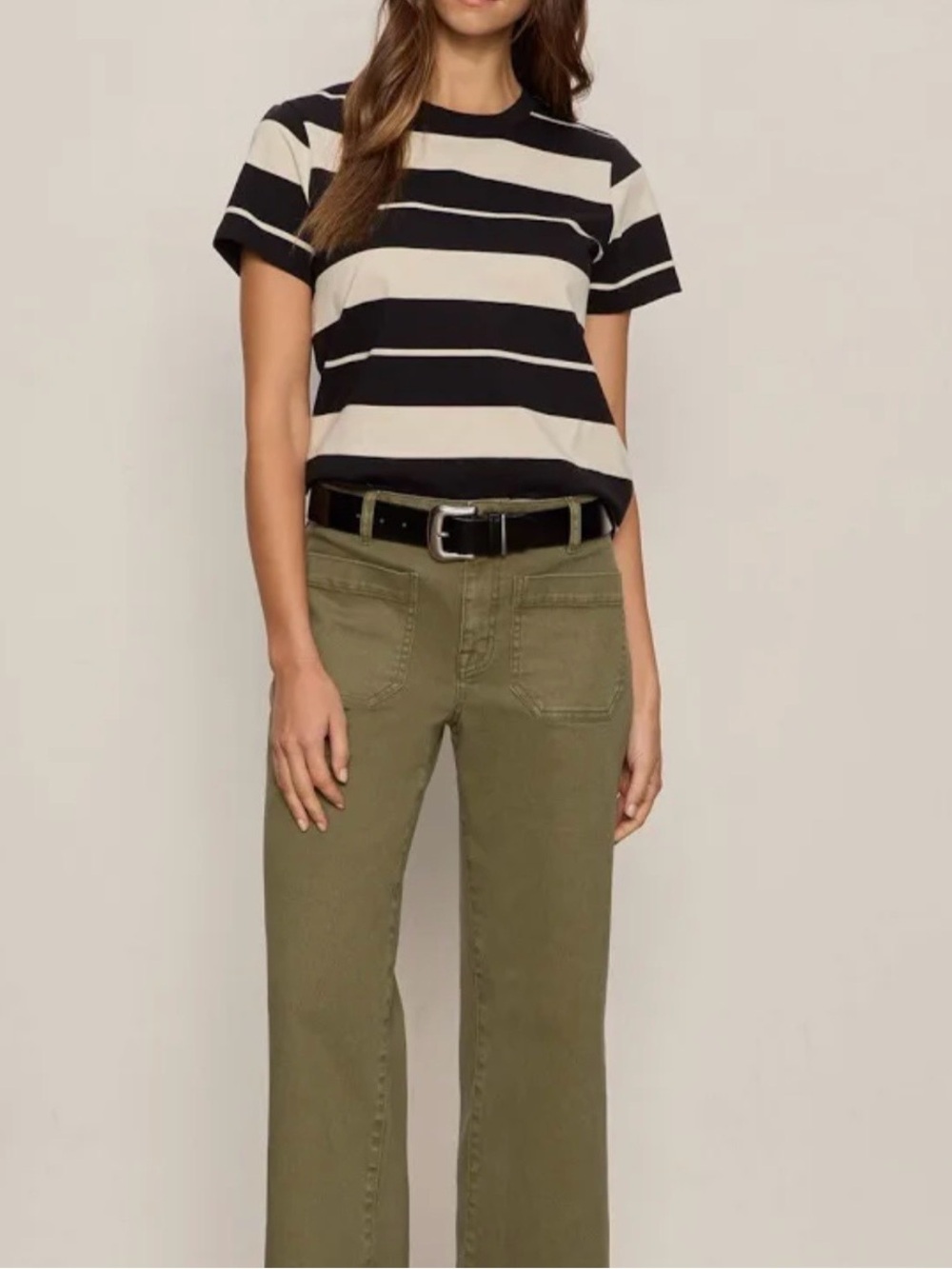 NWT Sanctuary Timeless Striped Short-Sleeve Tee - Picture 4 of 5